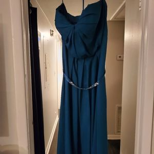 Anny Lee size XXL turquoise dress